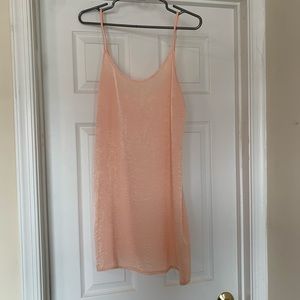 Full Tilt salmon slip dress